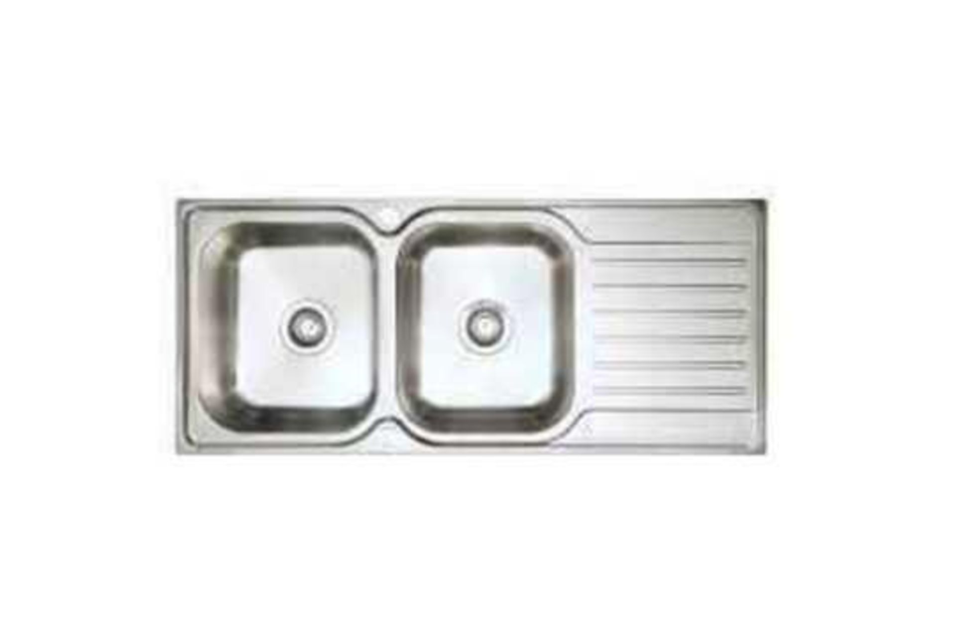 RRP £200 Lot To Contain X1 Boxed Item Marlowe Inset Kitchen Sink (Aj) - Image 2 of 4