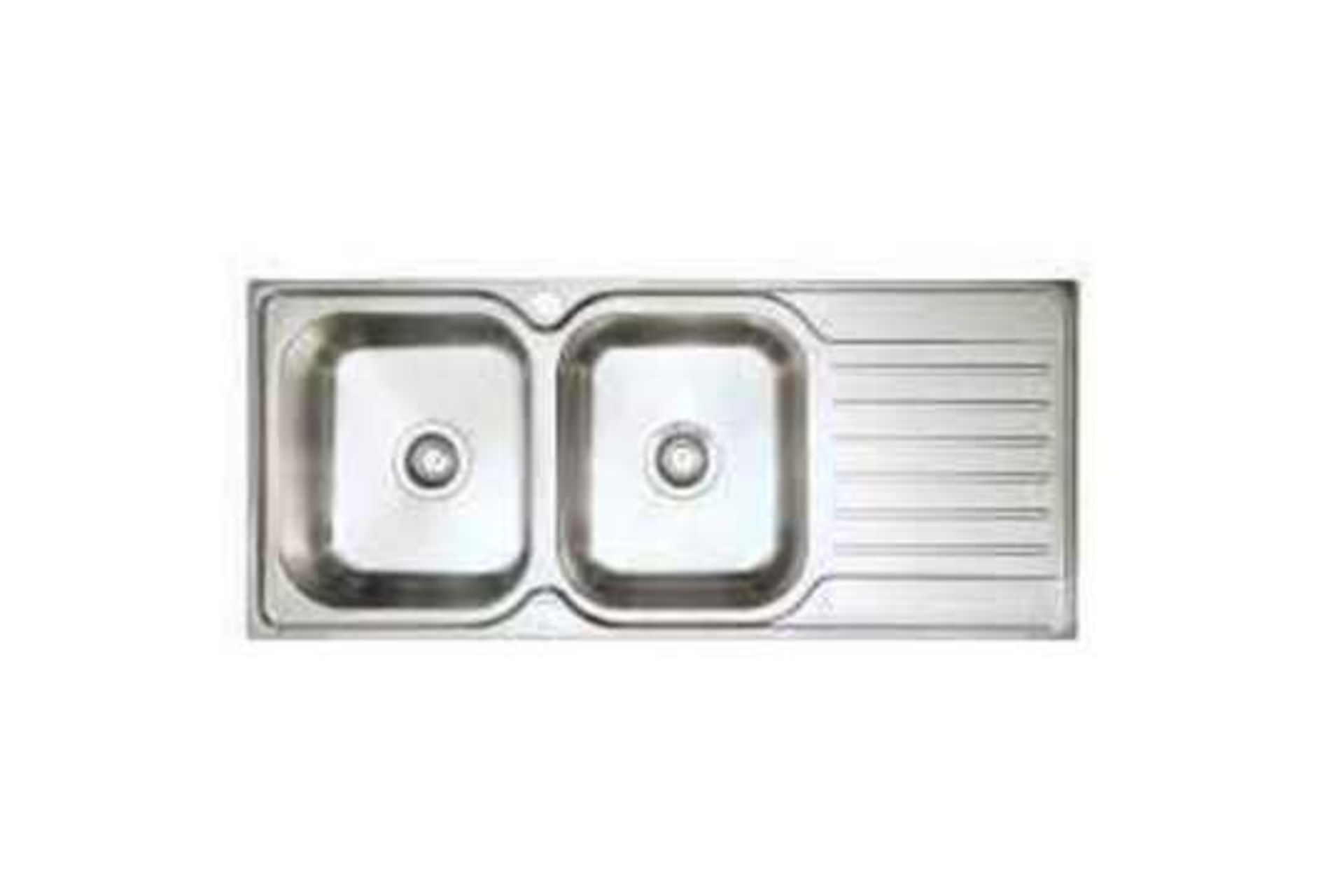 RRP £200 Lot To Contain X1 Boxed Item Marlowe Inset Kitchen Sink (Aj)