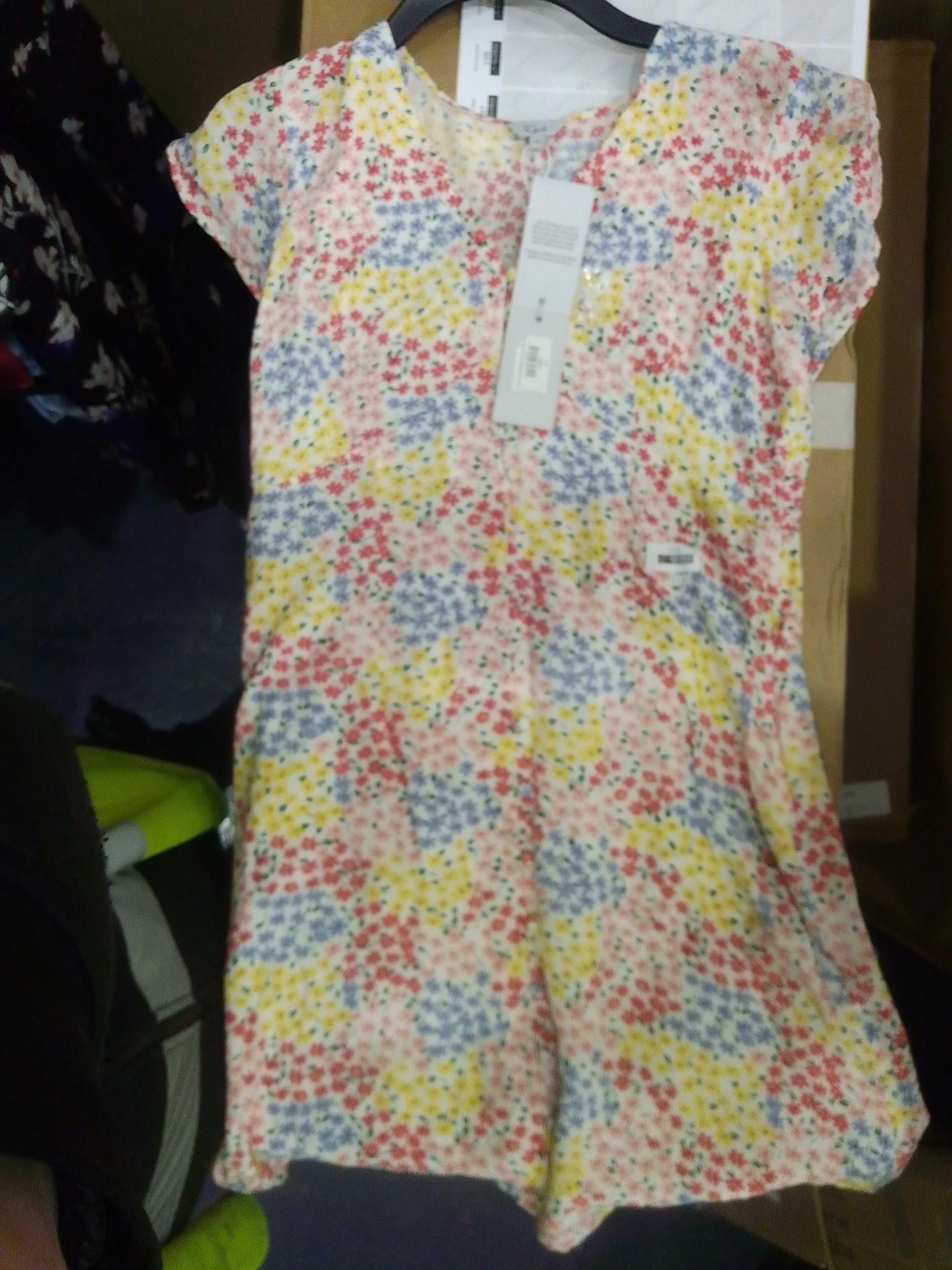 (Tr) RRP £180 Lot To Contain 1X Rails Helena Flower Meadow Mini Dress (2081482)