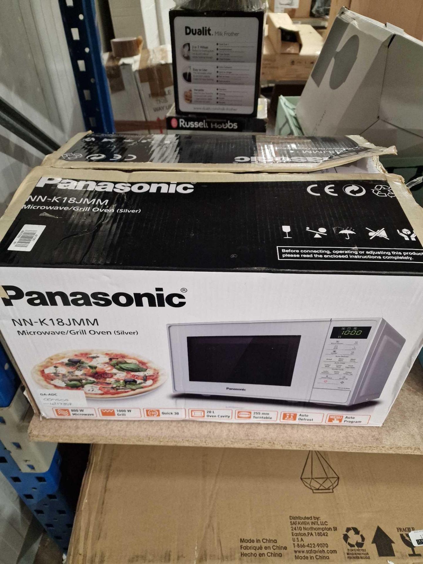 RRP £250, Lot To Contain X3 Items, X1 Panasonic Microwave (Nn-K18Jmm), X1 Breville Britta Variable - Image 2 of 6