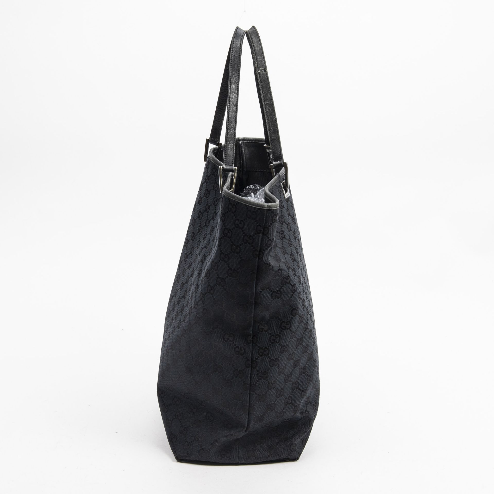 RRP £880.00 Lot To Contain 1 Gucci Canvas Large Shopping Tote Shoulder Bag In Black - 29*39*15cm - - Image 4 of 4