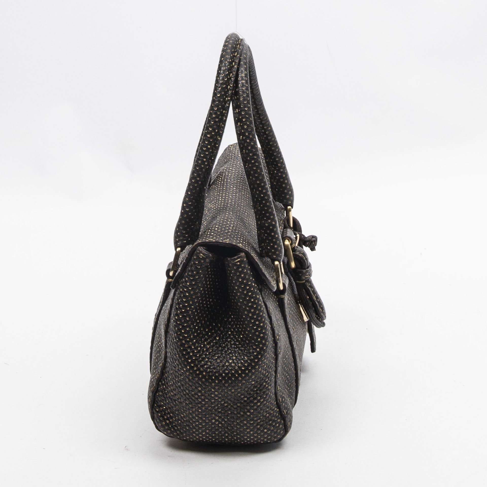 RRP £855.00 Lot To Contain 1 Fendi Calf Leather Selleria Mini Linda Shoulder Bag In Dark Brown - - Image 4 of 4