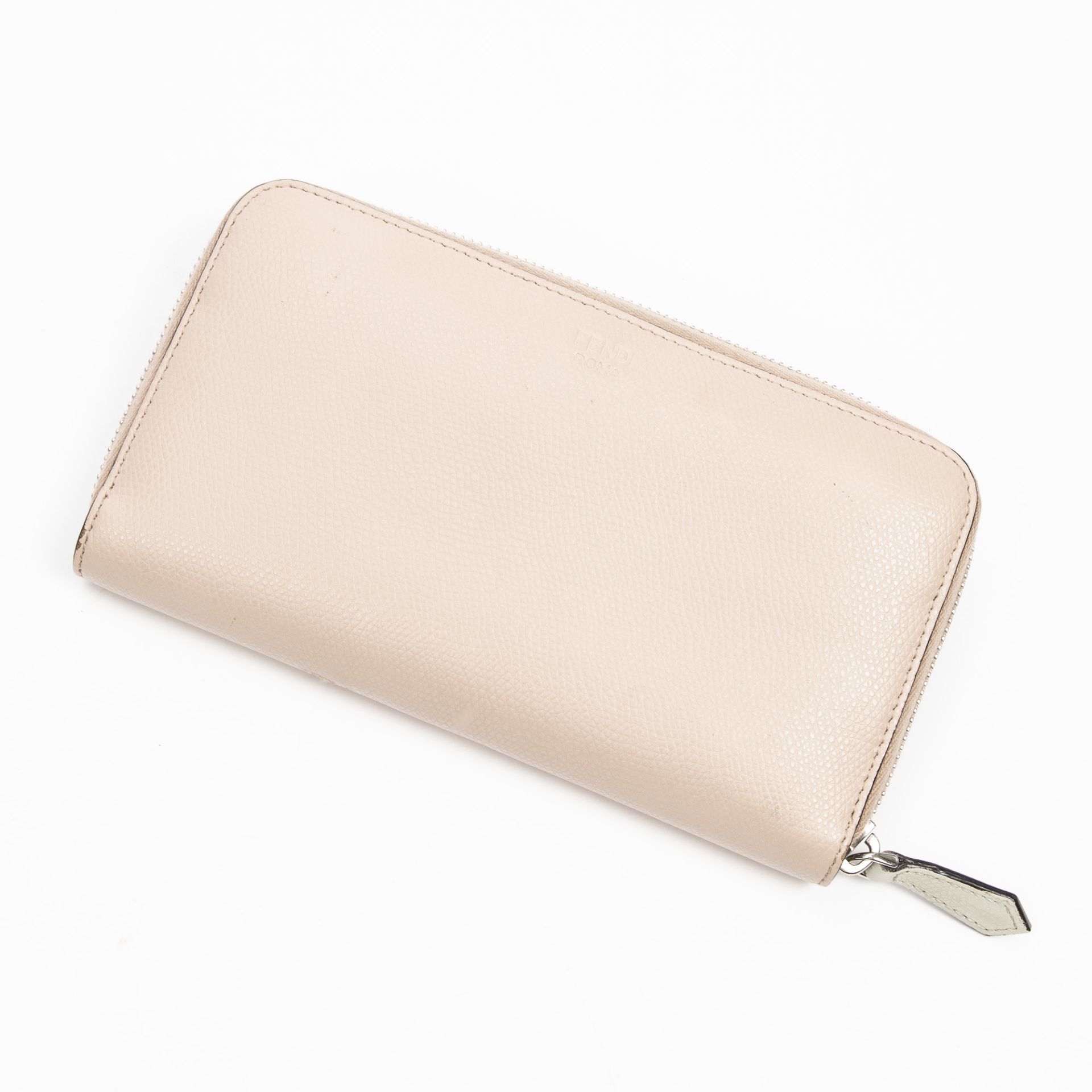 RRP £675.00 Lot To Contain 1 Fendi Calf Leather Crayon Monsters Zip Around Wallet In Light Pink/ - Image 2 of 4