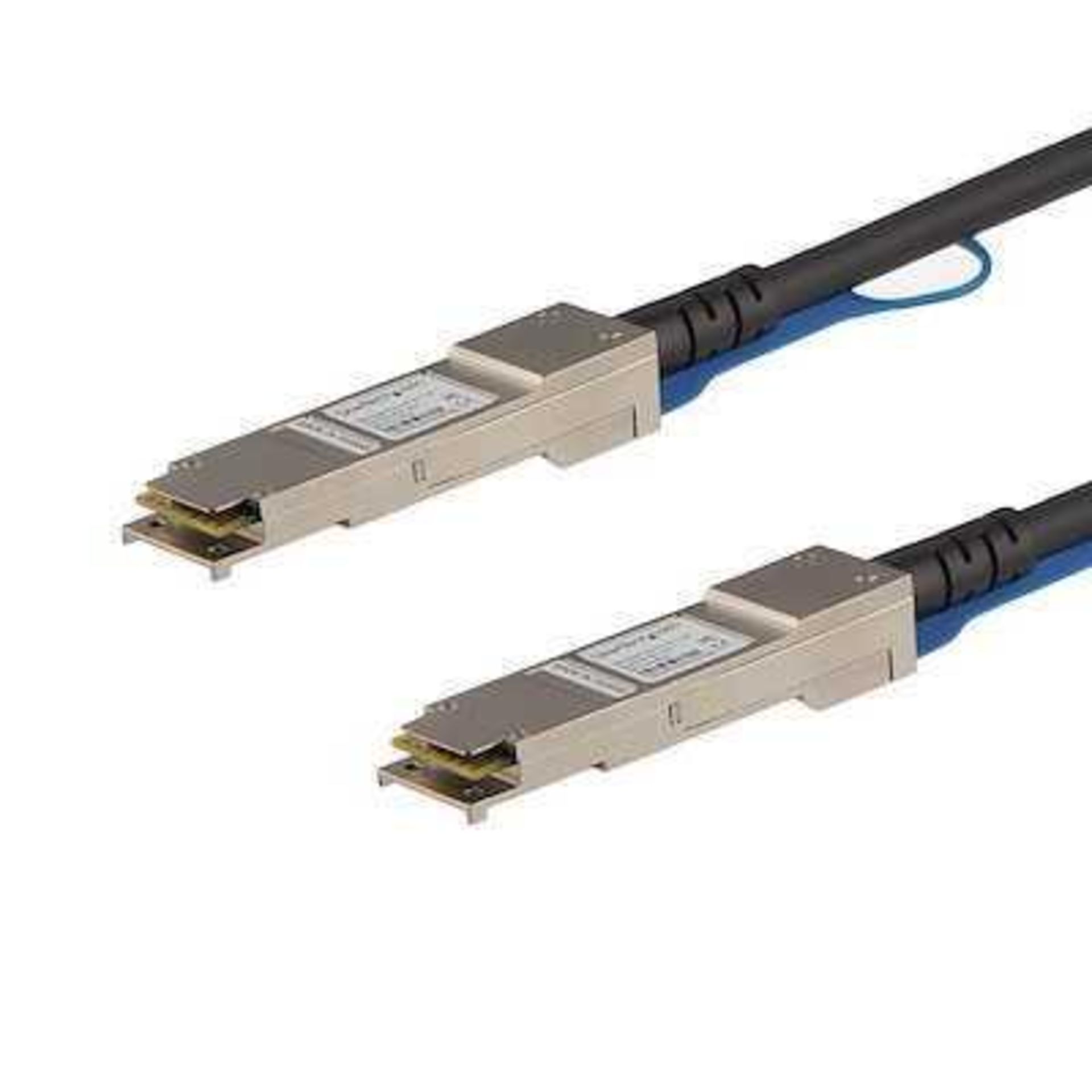RRP £450 Lot To Contain 1X Bagged Sealed Msa Uncoded Compatible 7M 40G Qsfp+ To Qsfp+ Direct Attach