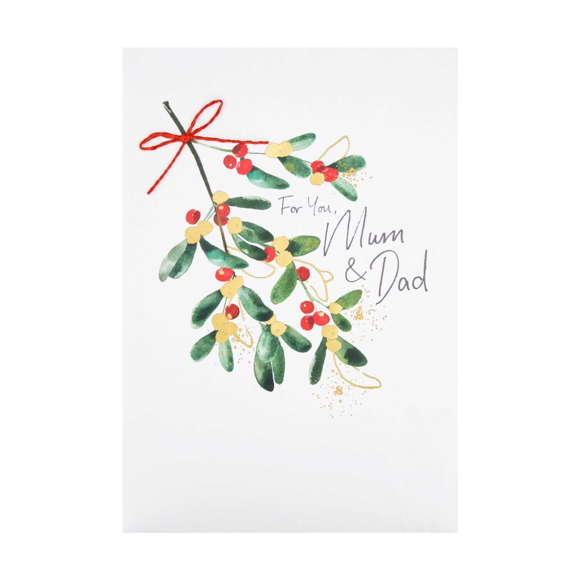 RRP £595 Brand New And Sealed (252 Items) Christmas Card For Mum And Dad From Hallmark - Illustrated