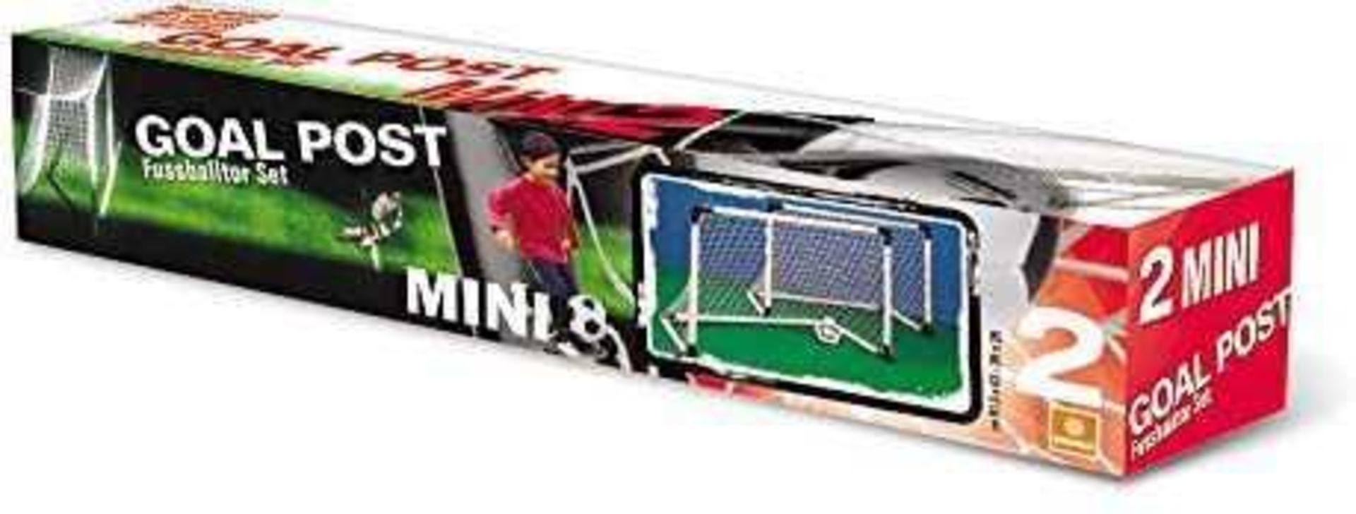 RRP £140 Lot To Contain 4X Mondo Goal Posts Set 2 Mini