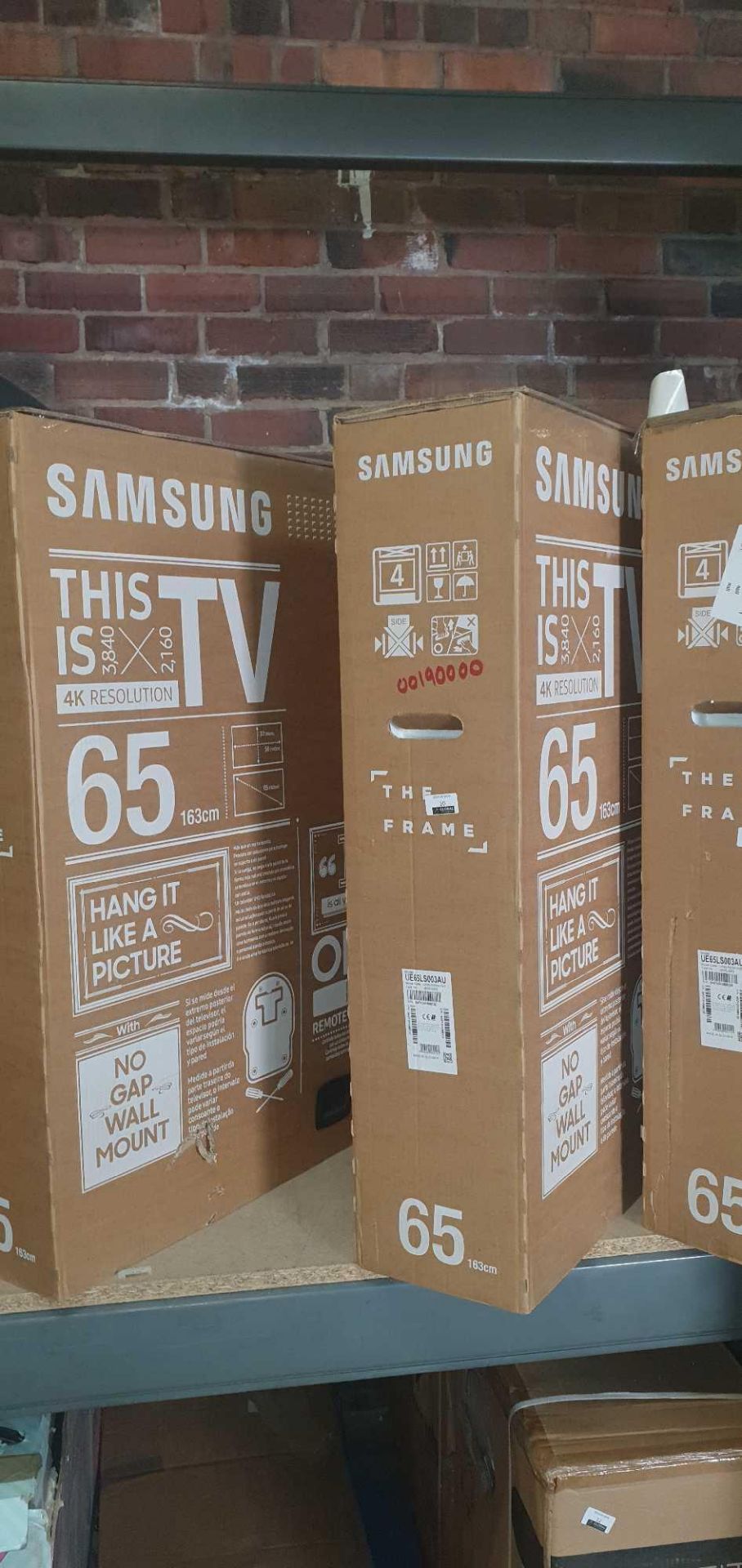 RRP £1900 Lot To Contain 1X Boxed Samsung Ue65Ls003Au 165.1 Cm (65") 4K Ultra Hd Smart Tv Wi-Fi (Aj - Image 2 of 2