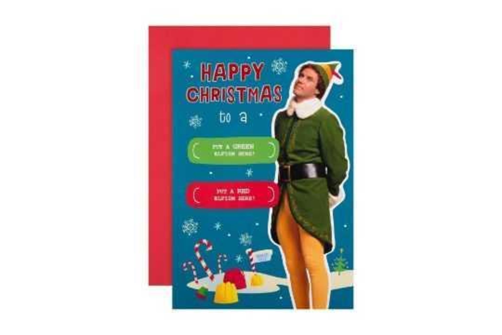 RRP £1360 BRAND NEW AND SEALED (407 Items) 83 x Christmas Card from Hallmark - Fun Warner Bros Elf ' - Image 7 of 9