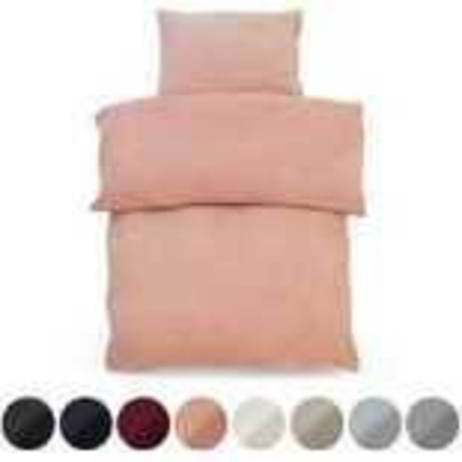 RRP £1550 BRAND NEW AND SEALED PALLET (115 Items) 9 x 100% Cotton Duvet Cover Set - 260 x 240 cm / 6