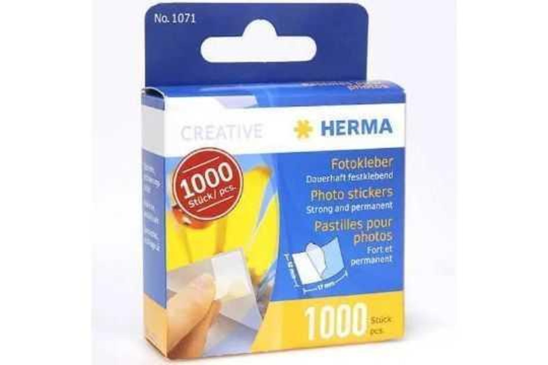 RRP £290 BRAND NEW AND SEALED (28 Items) 14 x HERMA Self Adhesive Photo Stickers Double Sided, Dispe - Image 2 of 4