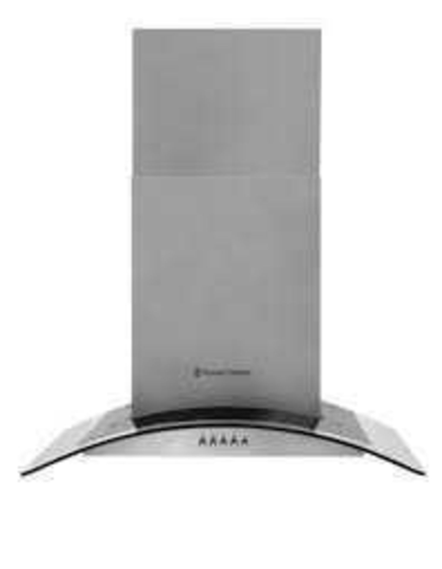 RRP £140 Boxed Russell Hobbs Rhgch601Ss Stainless Steel 60Cm Wide Glass Stainless Steel Cooker Hood