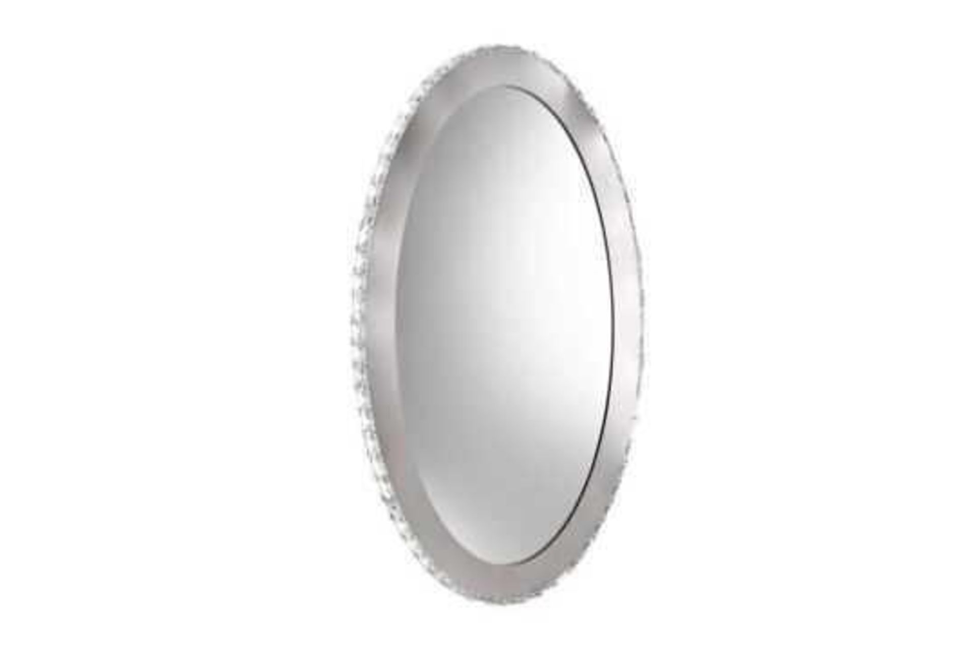 RRP £750 Lot To Contain 1X Boxed Sealed Eglo Toneria Led Mirror Light, Polished Chrome With Crystal