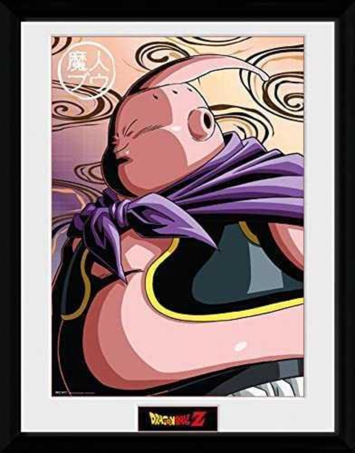 RRP £160 Lot To Contain 8X Boxed Dragon Ball Z Buu Wall Mounted Frame (Aj)