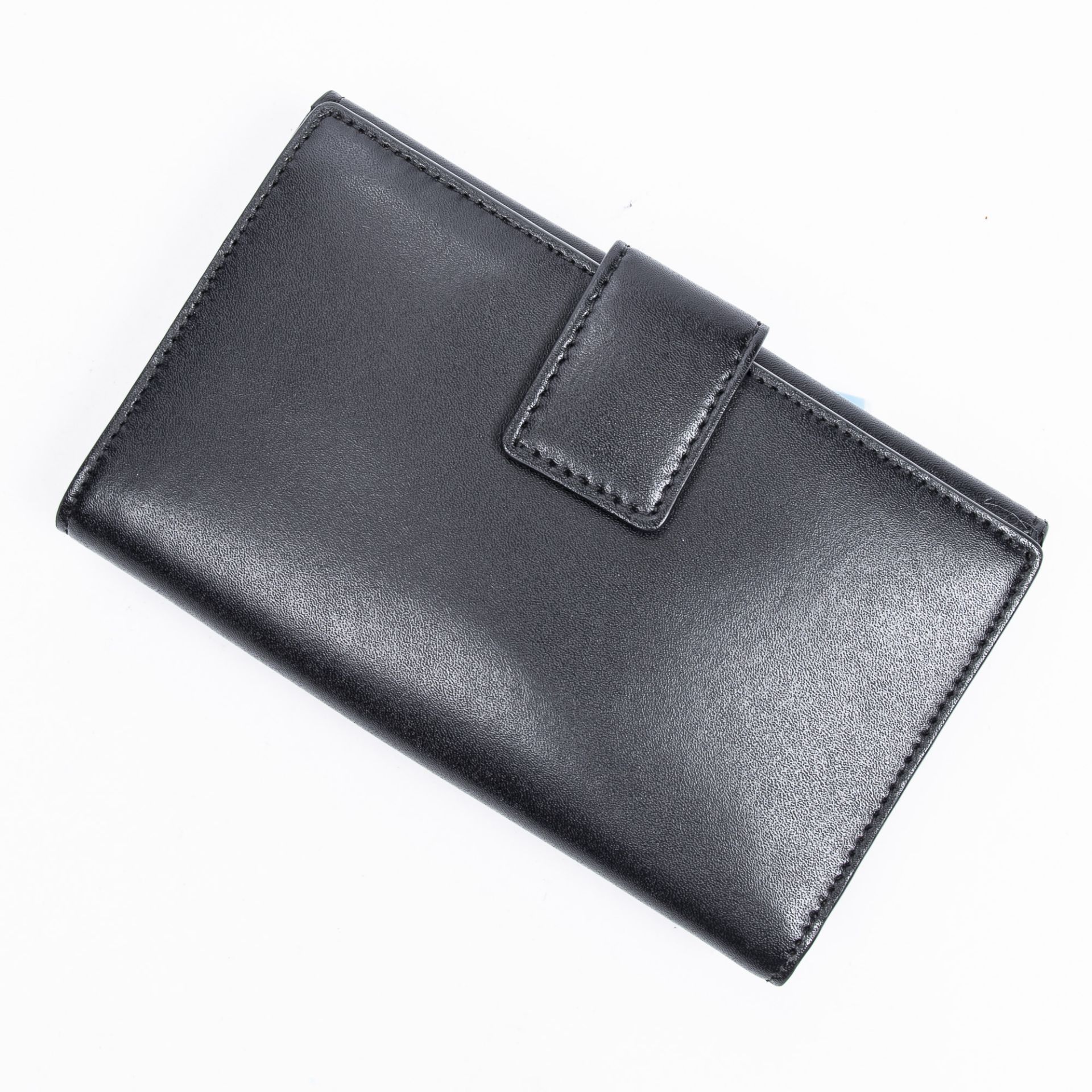 RRP £750.00 Lot To Contain 1 Fendi Calf Leather Stud Compact Trifold Wallet In Black - 15*9*2cm - - Image 2 of 3