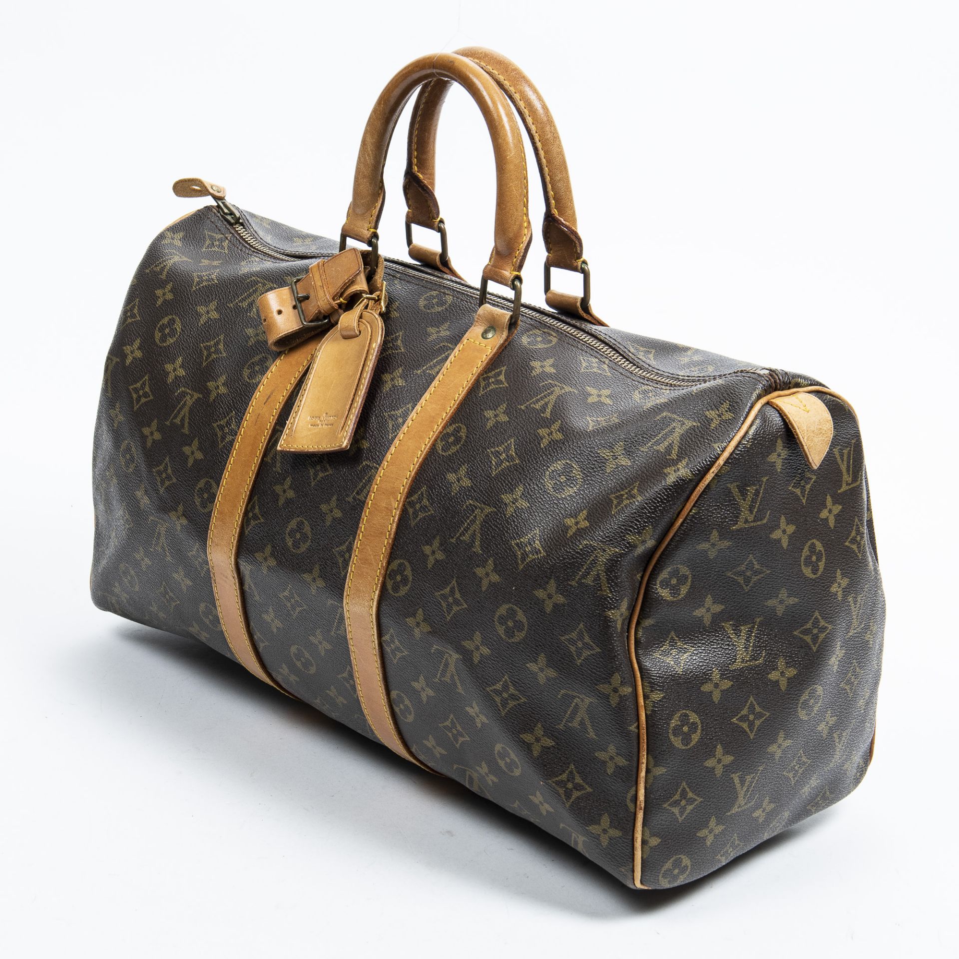 RRP £1,040.00 Lot To Contain 1 Louis Vuitton Coated Canvas Keepall Shoulder Bag In Brown - 45*24* - Image 2 of 3