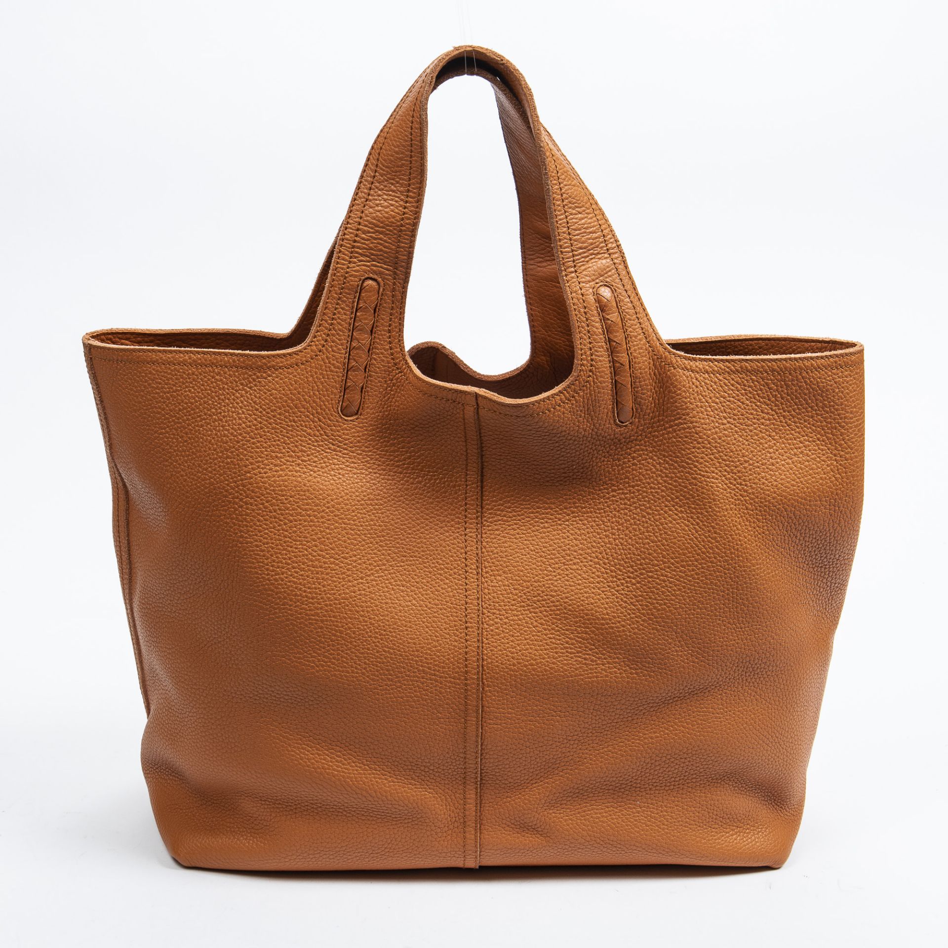 RRP £1000 A Orange Bottega Veneta Large Tote Calf Leather Grained Leather 40*41*18cm 40*41*18cm AAR6 - Image 2 of 7