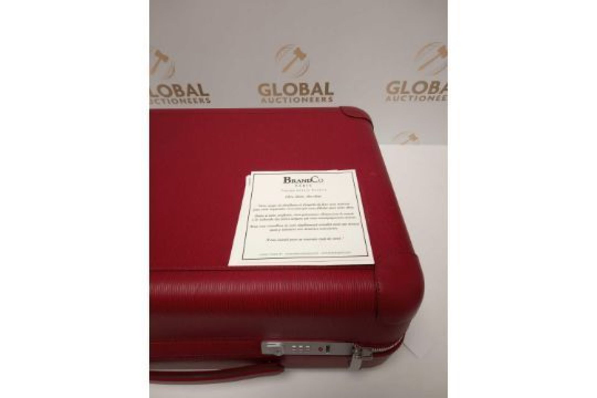 RRP £2300 Louis Vuitton Horizon Burgundy Leather Suitcase AAN1711, Grade A (Condition Reports - Image 3 of 4