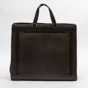 RRP £935.00 Lot To Contain 1 Louis Vuitton Calf Leather Kasbek Handbag In Grizzli Brown - 36*42.5*