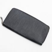 RRP £655 A Black Louis Vuitton Zippy Wallet Vertical Calf Leather Epi 10*20*2cm 10*20*2cm AAR8390