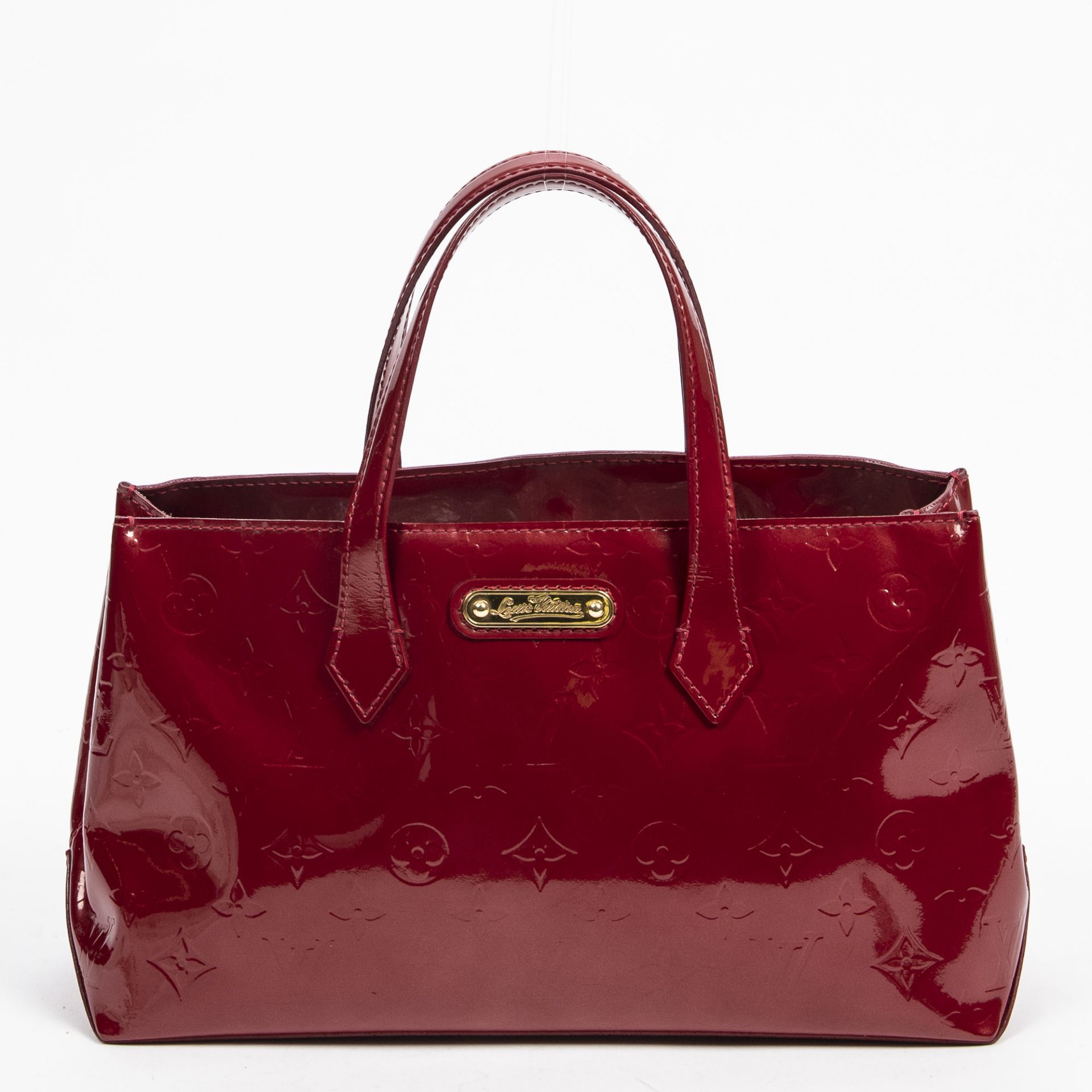 RRP £1160 A Pomme D'Amour Louis Vuitton Wilshire Calf Leather Monogram Vernis 30*17,5*11cm 30*17,5*1