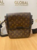 RRP £1100 Louis Vuitton Monogram Macassar Shoulder Bag AAO7623, Grade Ab (Condition Reports