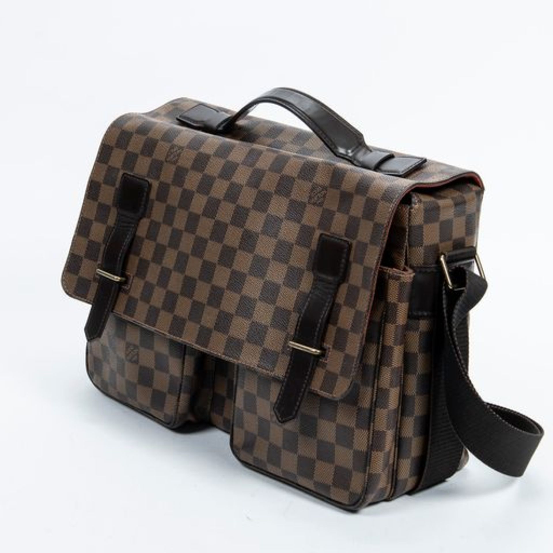 RRP £1,080.00 Lot To Contain 1 Louis Vuitton Coated Canvas Broadway Shoulder Bag In Brown - 35*26* - Image 2 of 3