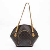 RRP £1,200.00 Lot To Contain 1 Louis Vuitton Coated Canvas Ellipse Shopping Shoulder Bag In