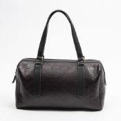 RRP £1,125.00 Lot To Contain 1 Gucci Calf Leather Signature Satchel Tote Shoulder Bag In Brown -
