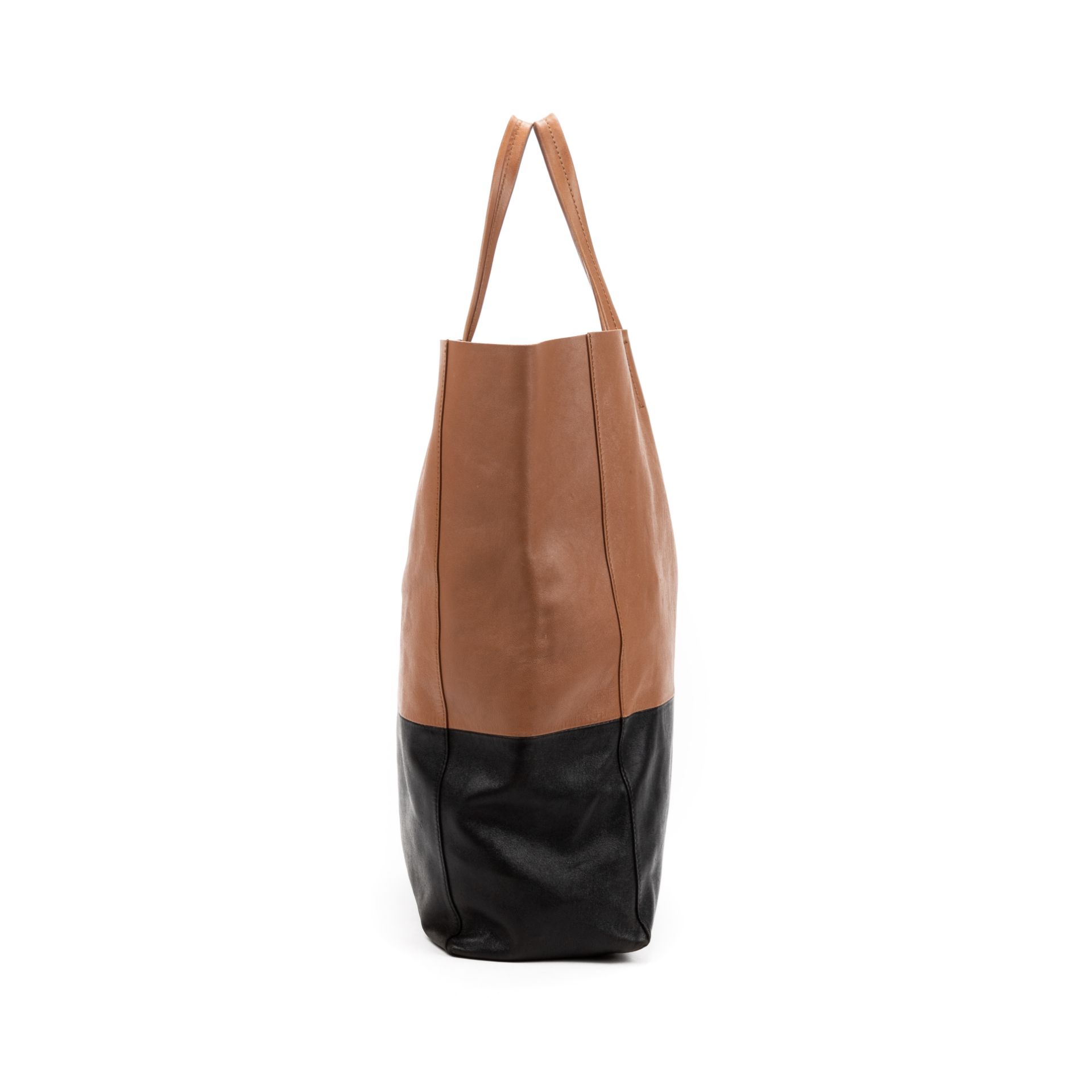 RRP £800 AB Black/Brown Celine Bi-color Tote Calf Leather Smooth Leather 30*40*13cm 30*40*13cm AAR24 - Image 5 of 7