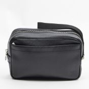RRP £875.00 Lot To Contain 1 Louis Vuitton Calf Leather Kaluga Pouch In Black - 22*15*6,5cm - A -