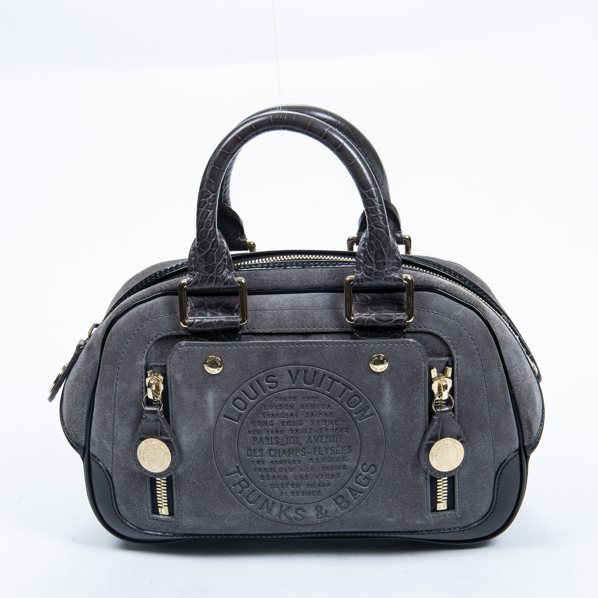 RRP £1,200.00 Lot To Contain 1 Louis Vuitton Calf Leather Ltd. Ed. "Marc Jacobs 2006" Havane Stamped