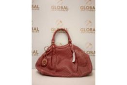 RRP £860 Gucci Sukey Dark Pink Micro Guccissima Leather AAO3425, Grade A (Condition Reports