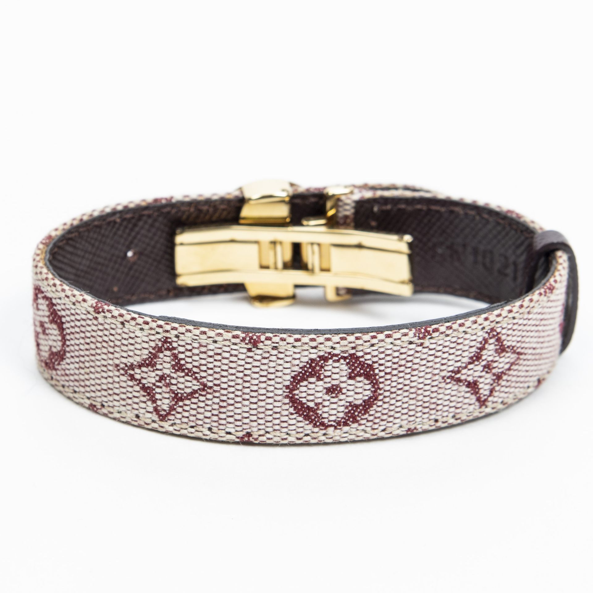 RRP £675.00 Lot To Contain 1 Louis Vuitton Monogram Canvas Good Luck Bracelet In Pink/Beige - - Image 2 of 2