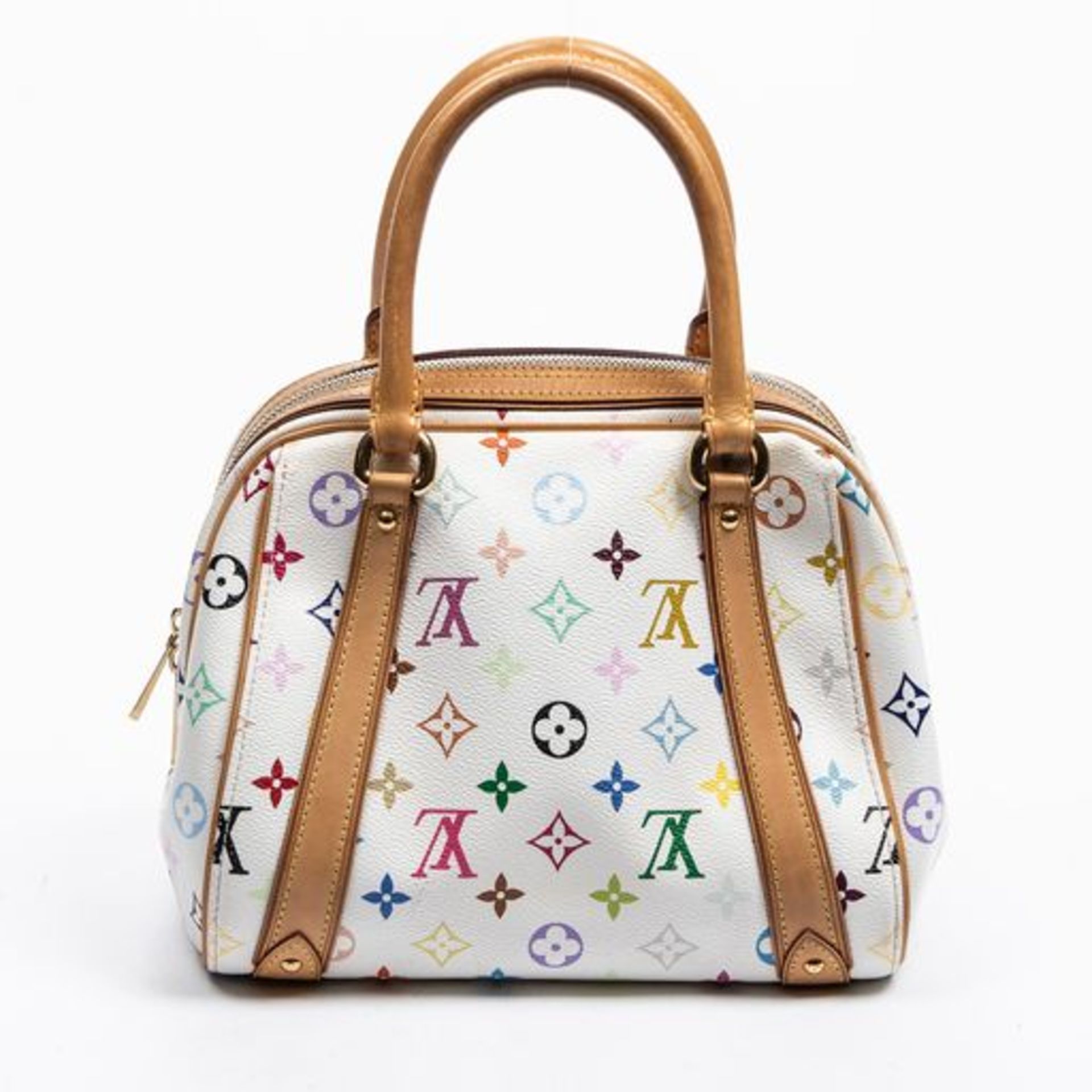 RRP £1,850.00 Lot To Contain 1 Louis Vuitton Coated Canvas Priscilla Handbag In White - 27*22*18cm - - Image 3 of 3