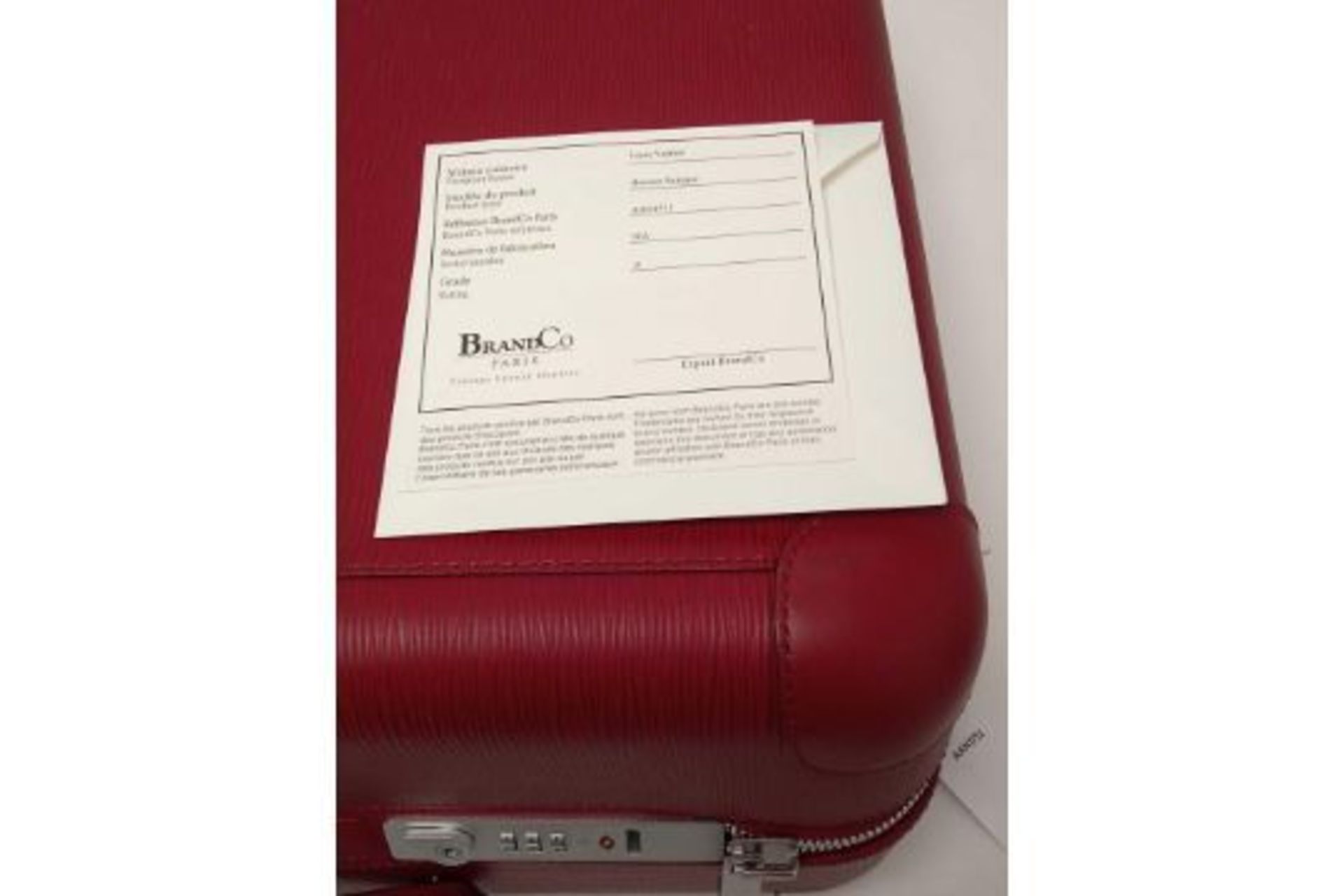 RRP £2300 Louis Vuitton Horizon Burgundy Leather Suitcase AAN1711, Grade A (Condition Reports - Image 4 of 4