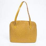 RRP £1380 A Yellow Louis Vuitton Lussac Calf Leather Epi 38*30*10cm 38*30*10cm AAT7125