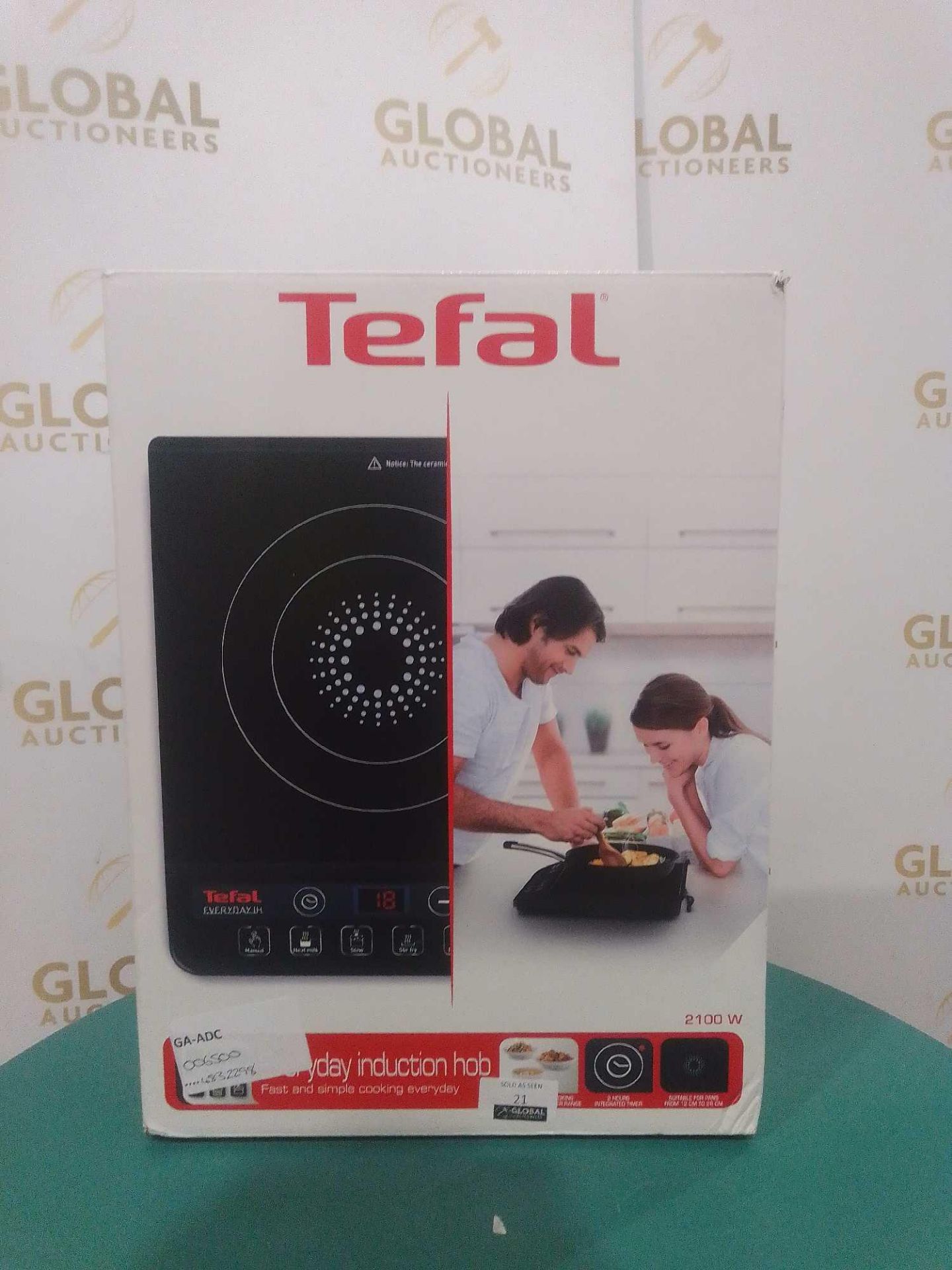 RRP £90 Lot To Contain X1 Boxed Tefal Hob