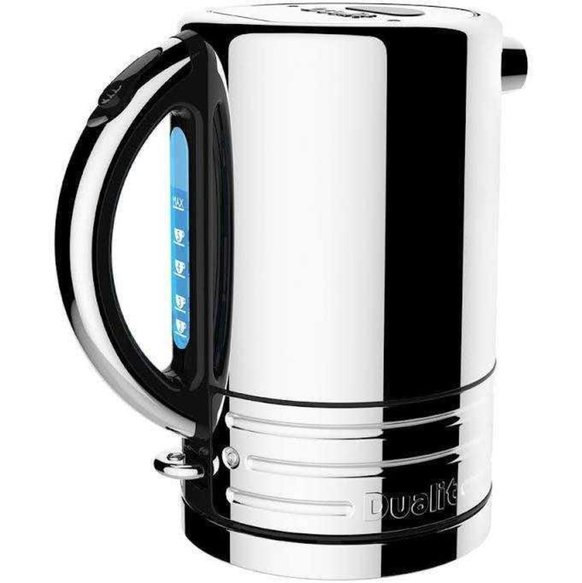 RRP £100 Lot To Contain X1 Boxed Dualit Architect 1.5L Chrome Kettle