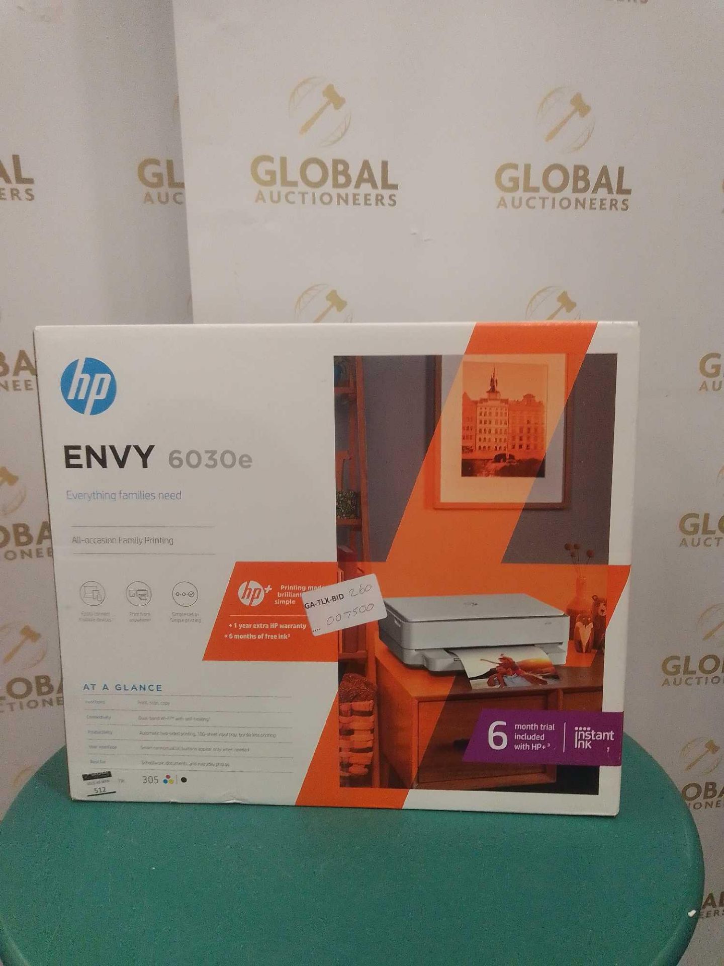 RRP £90 Boxed Hp Envy 6030E All In One Printer Scanner Copier - Image 2 of 2