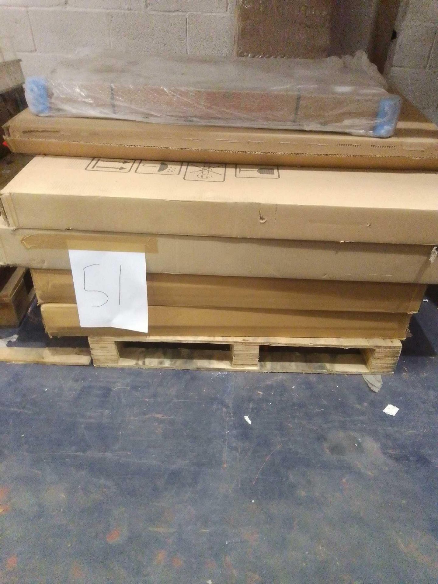 RRP £1,440 pallet to contain assorted furniture such as wardrobes, draws, and much more.