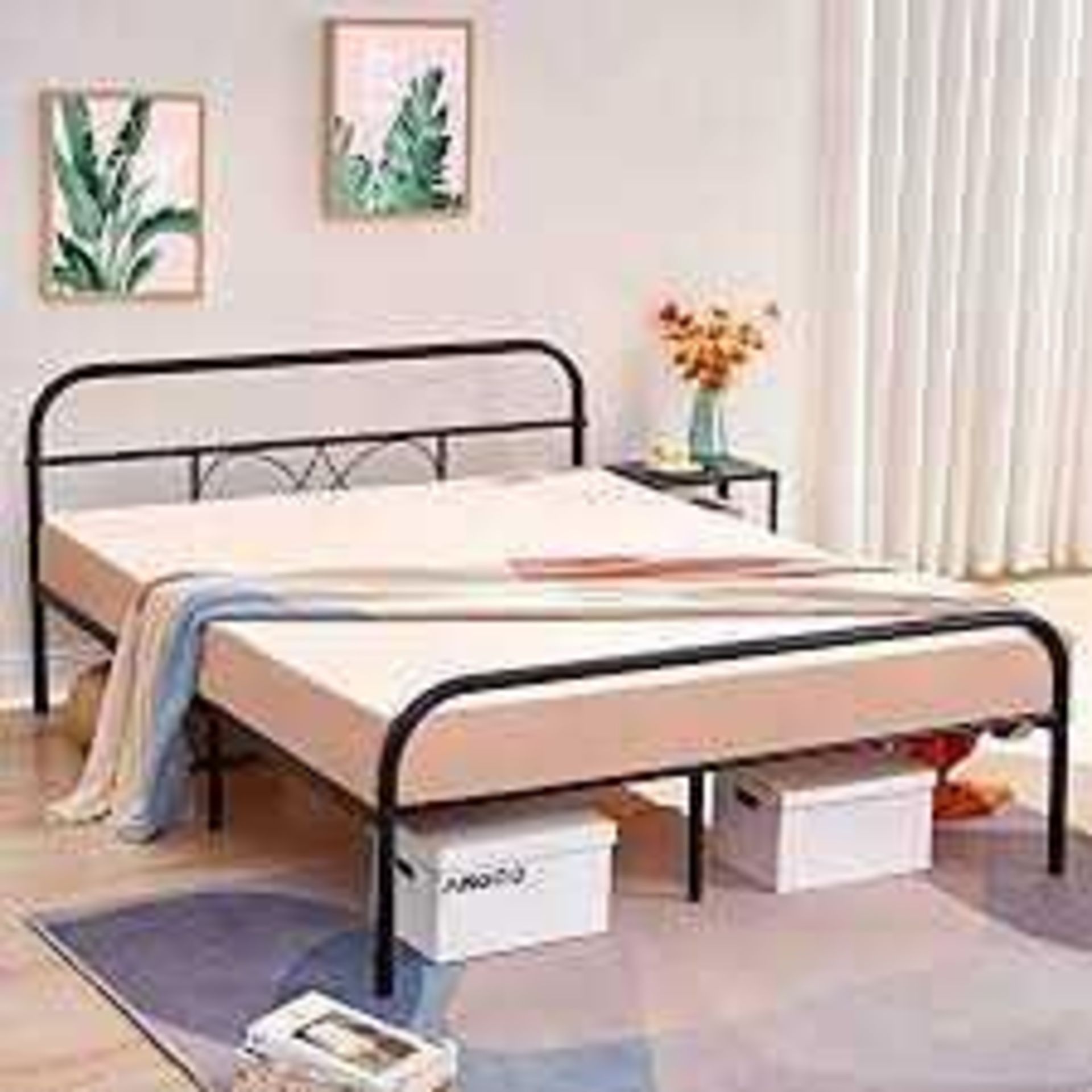 RRP £100 Boxed Ainogo 4Ft6 Double Bed Frame