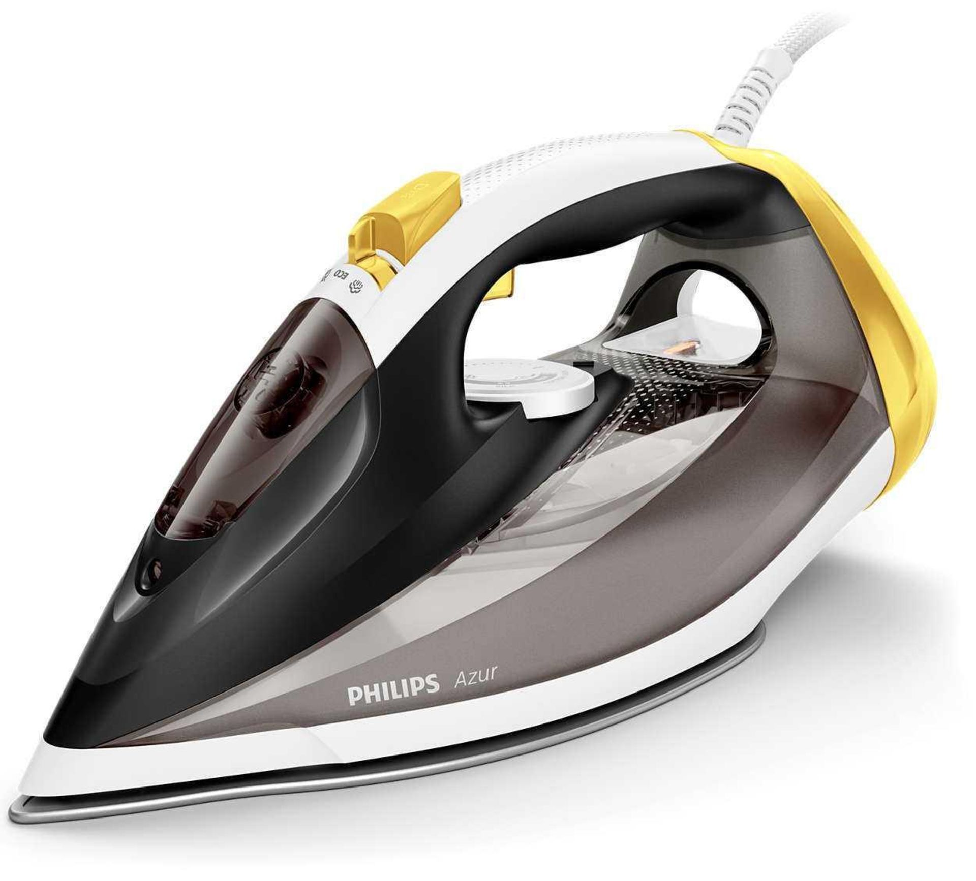 RRP £150 X2 Boxed/Unboxed Items, X1 Boxes Dualit Milk Frother, X1 Phillips Azur Steam Iron