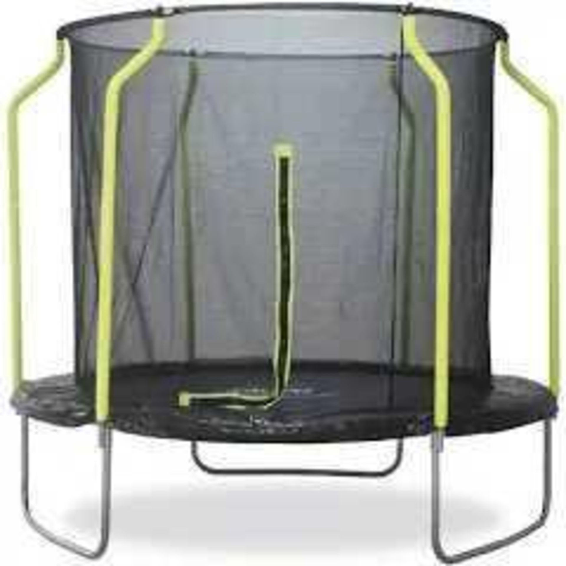 RRP £200 Boxed Plum Wave Springsafe Trampoline With Enclosure