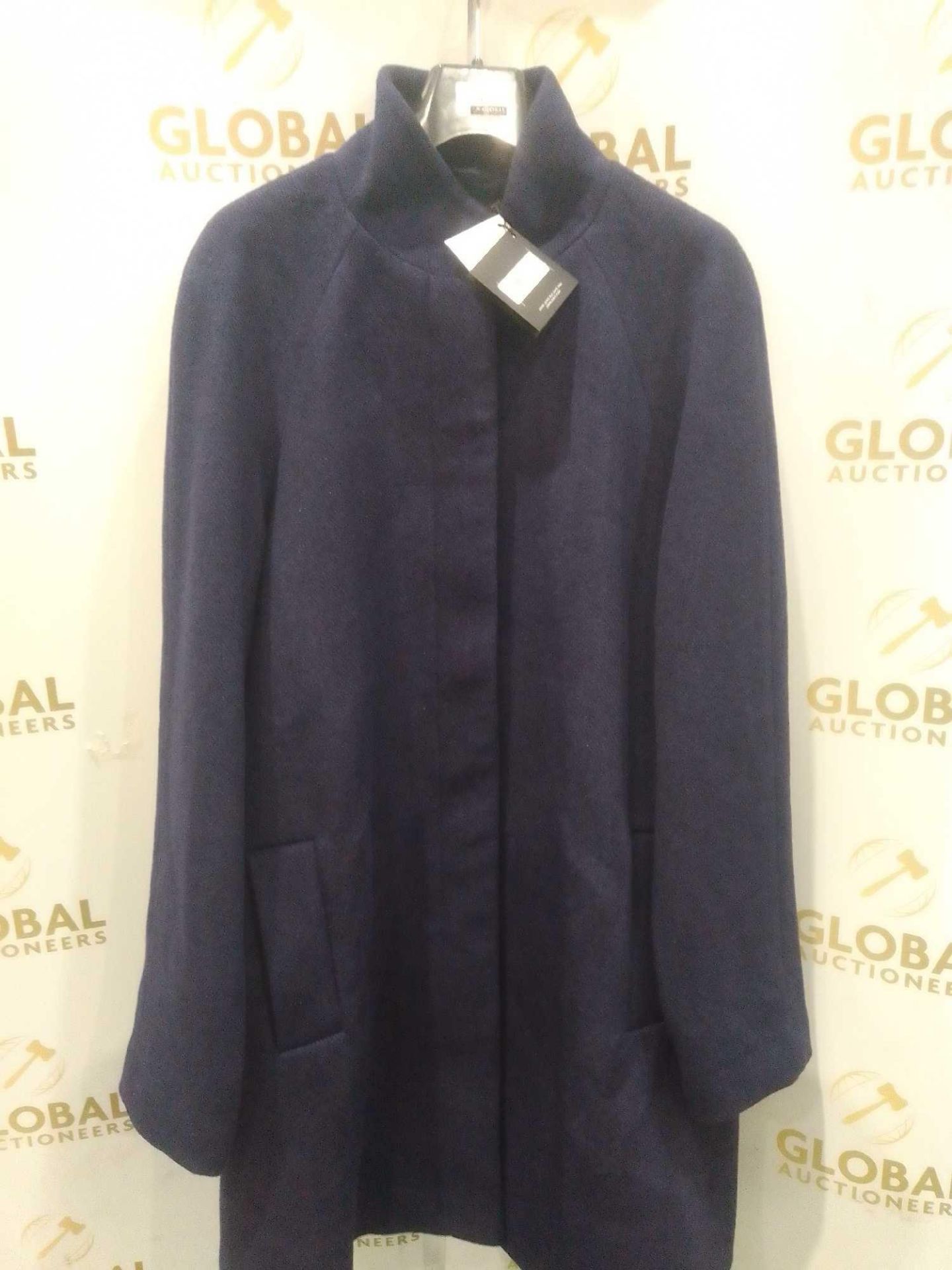 RRP £100 Unbagged Here Janet Blue Coat Size 14(Sp) - Image 2 of 2