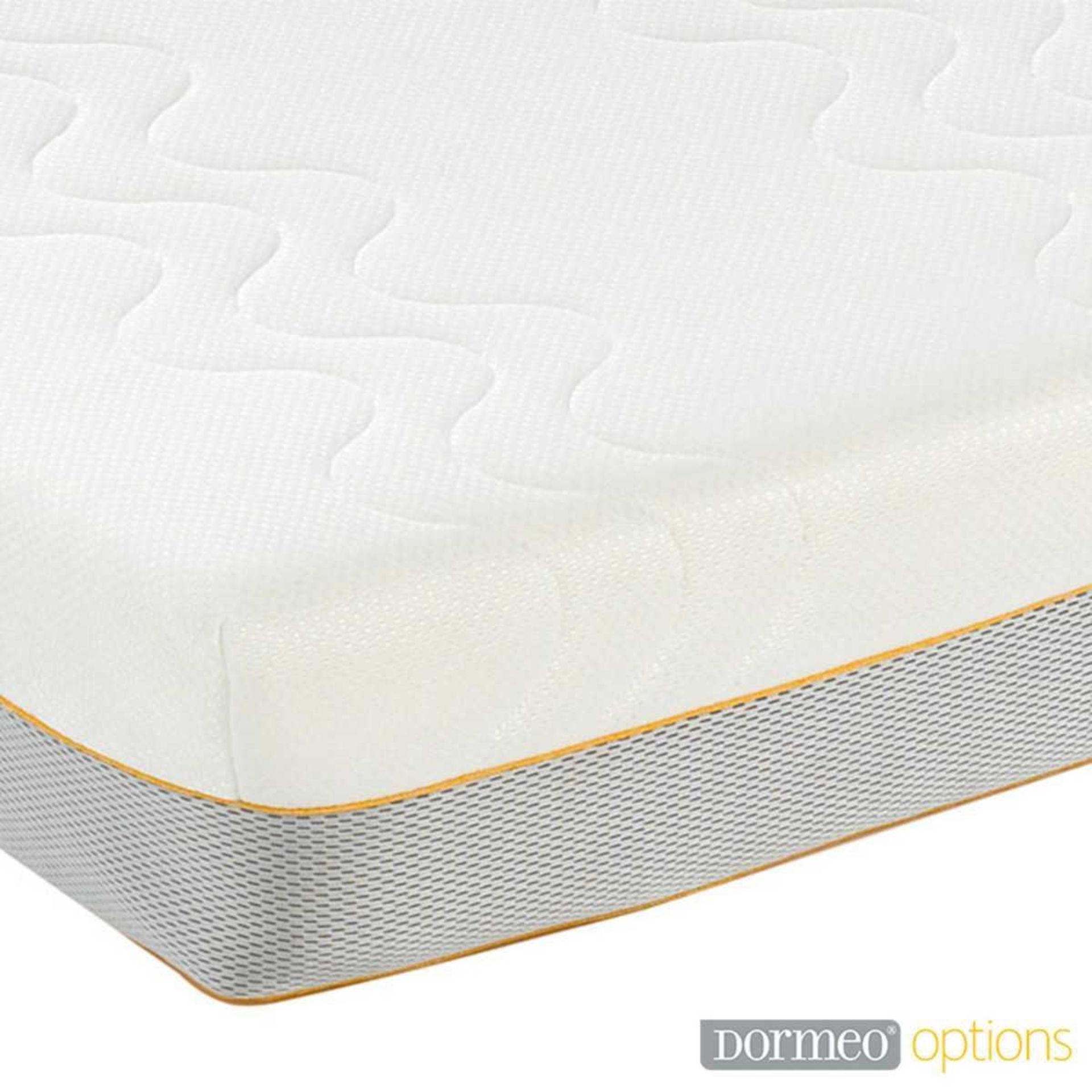 RRP £350 150Cm Kingsize Dormeo Silver Memory Deluxe Mattress - Image 2 of 2