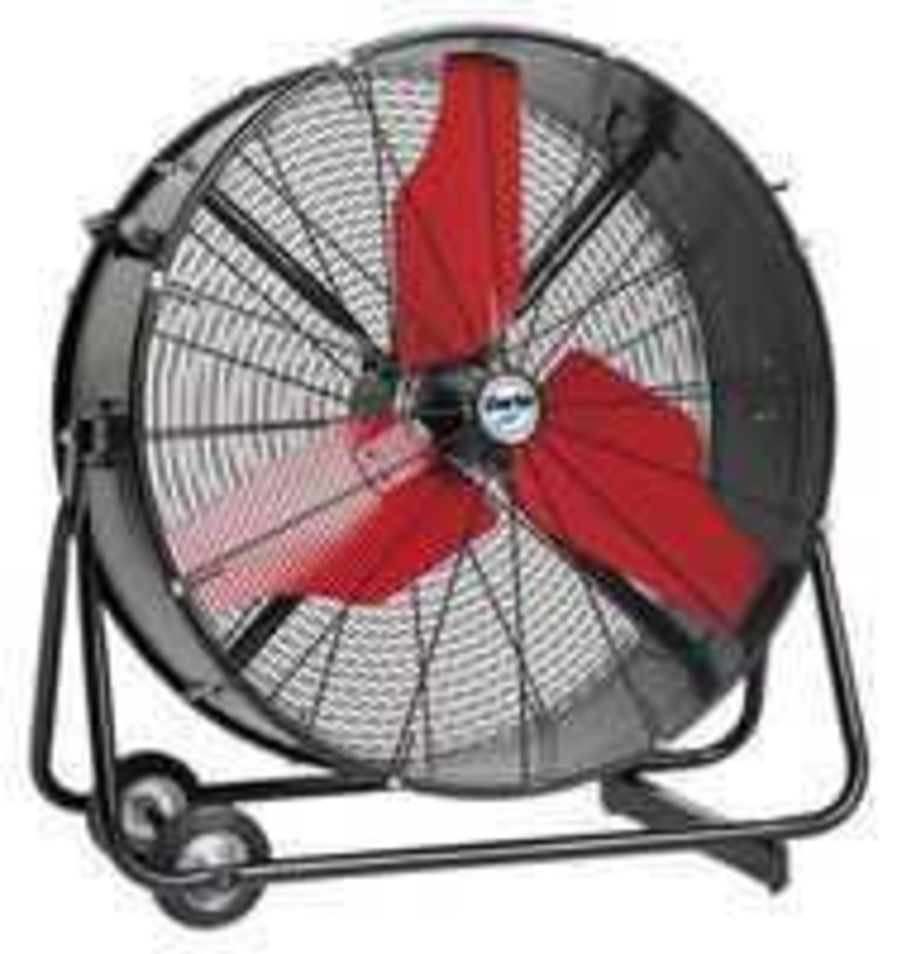 RRP £500 Boxed Clarke Air 36" Commercial Drum Fan - Image 2 of 2