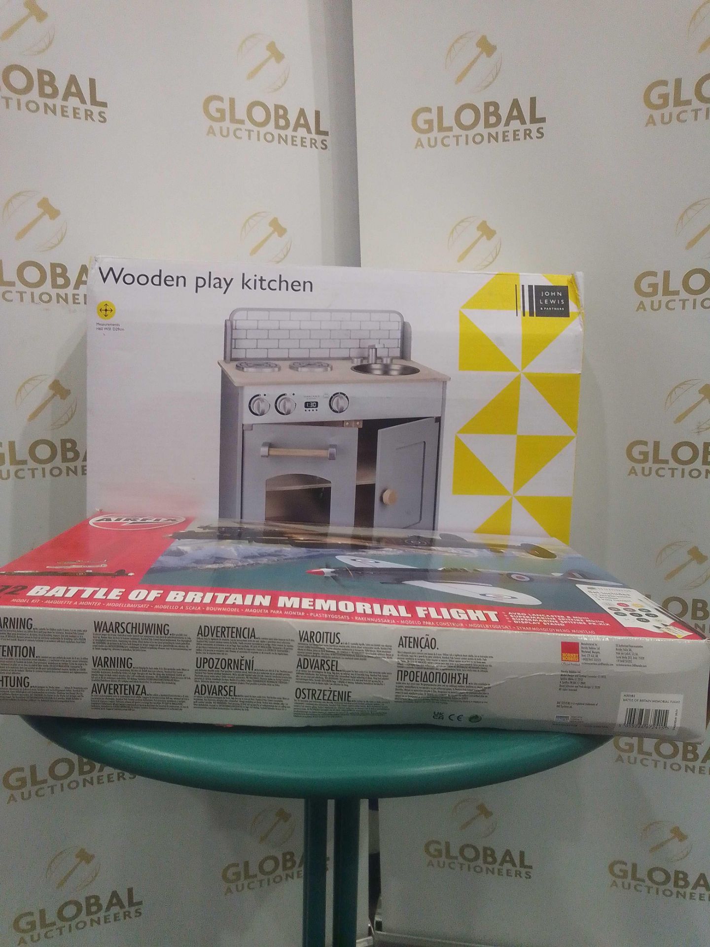RRP £90 Lot To Contain 2 Boxed Assorted Items To Include A John Lewis Wooden Play Kitchen And A Batt - Image 2 of 2