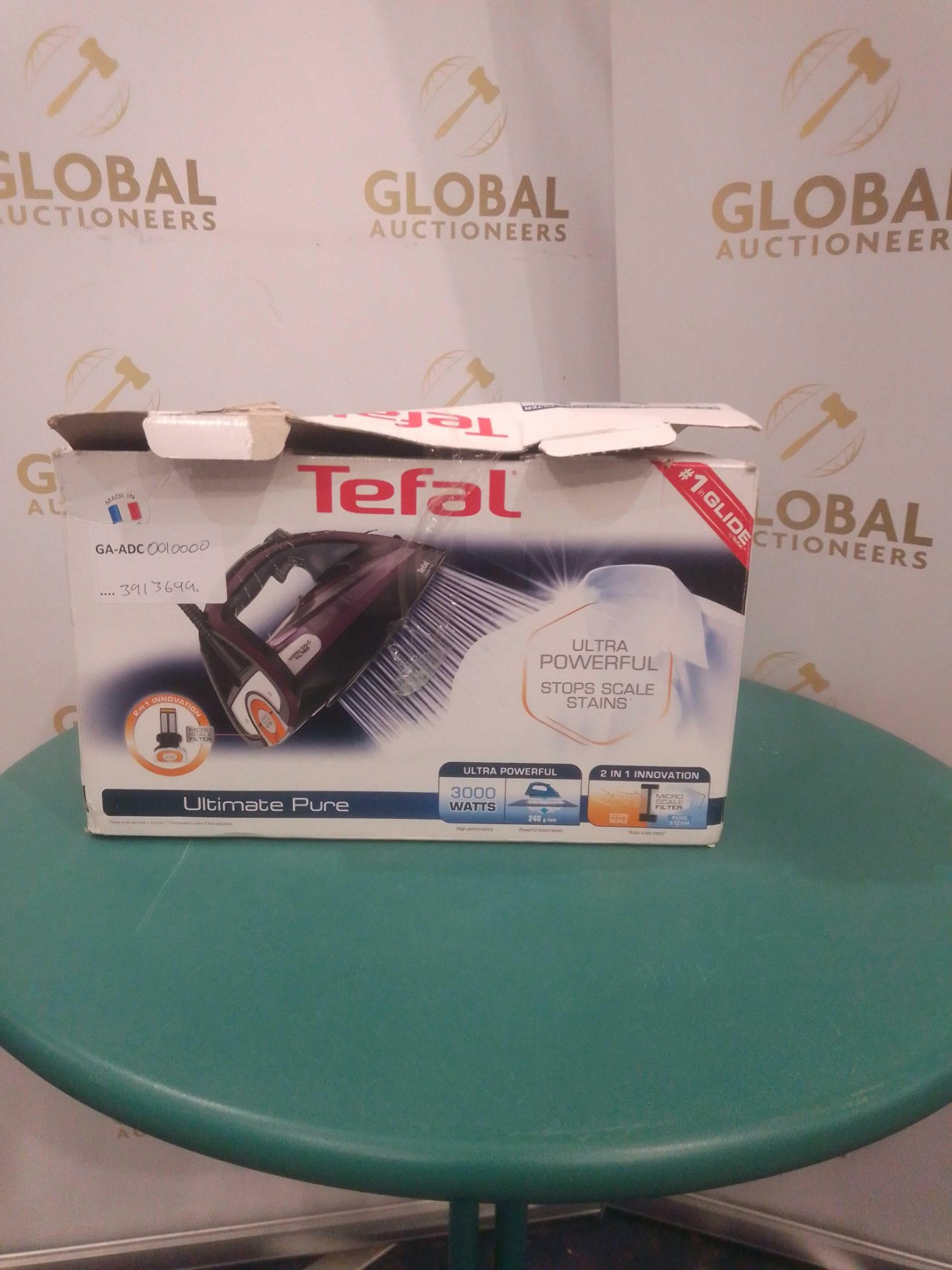 RRP £100 Boxed Tefal Ultimate Pure Steam Iron - Image 2 of 2