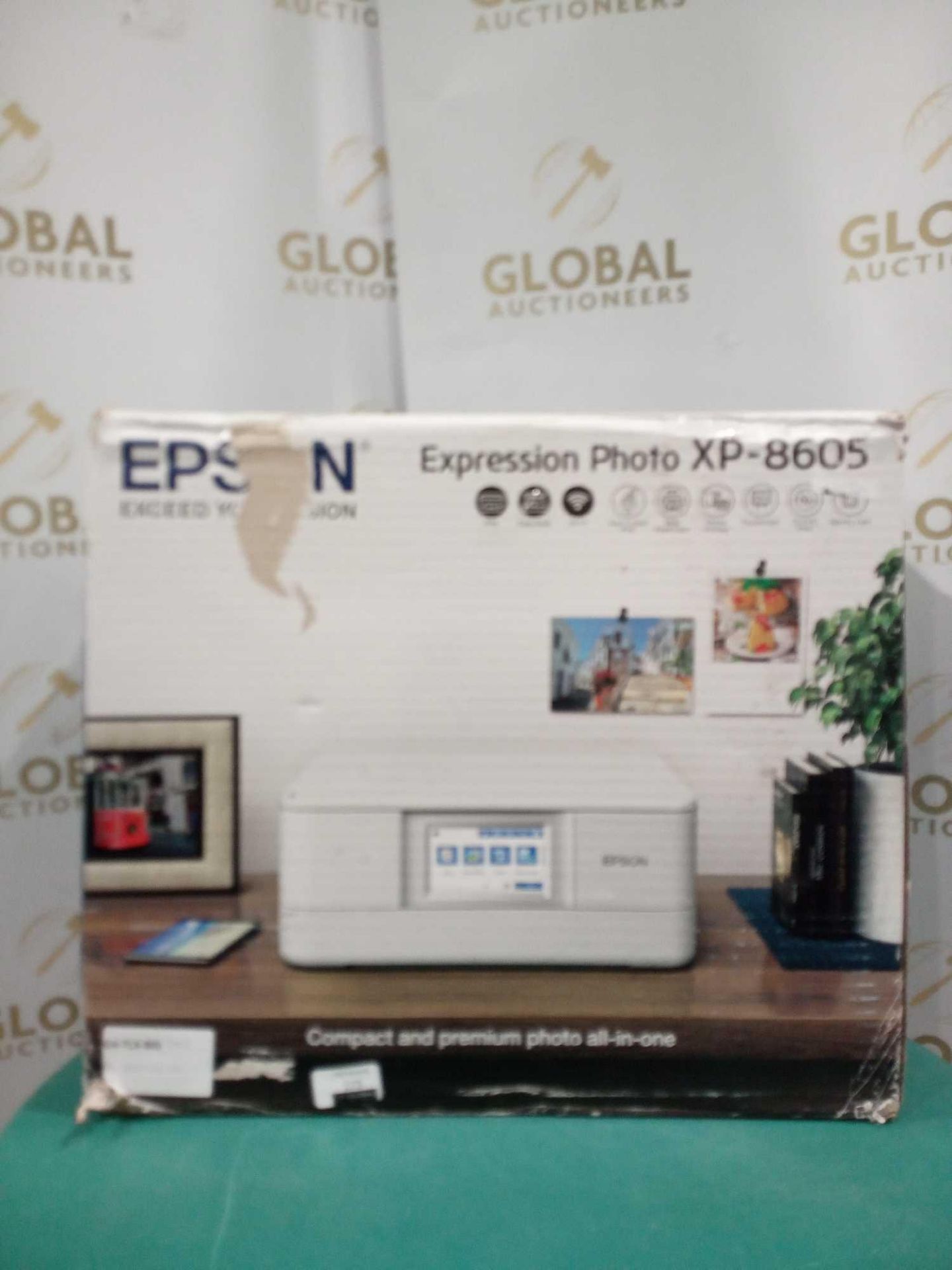 RRP £100 Boxed Epson Xp-8605 Expression Photo Wireless Printer Scanner Copier - Image 2 of 2