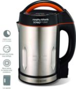 RRP £70 Boxed Morphy Richards Soup Maker Compact